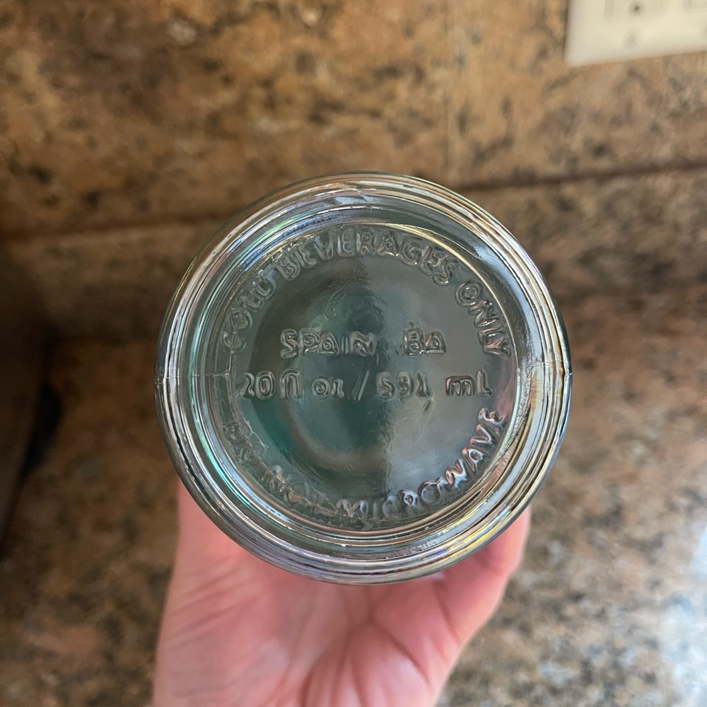 Starbucks 20oz Glass Water Bottle - Picture 3 of 3